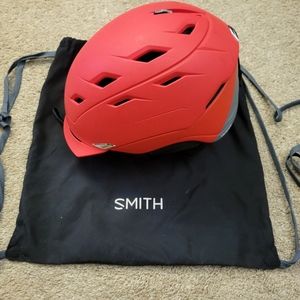 Red Men's L Smith Variance ski helmet